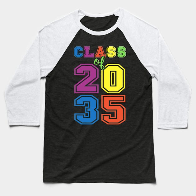 Class of 2035 Baseball T-Shirt by Charaf Eddine